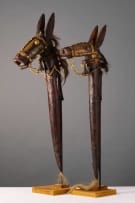 Bamana horse sticks, Mali, two