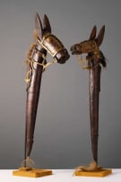 Bamana horse sticks, Mali, two