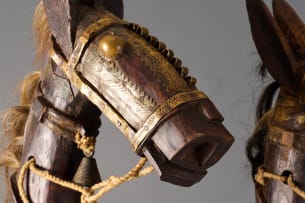 Bamana horse sticks, Mali, two