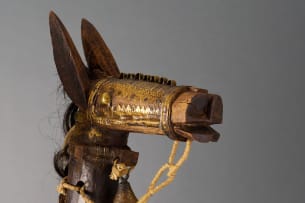 Bamana horse sticks, Mali, two