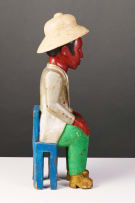 Colon seated figure, West Africa