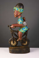 Colon cyclists, West Africa, two