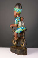 Colon cyclists, West Africa, two