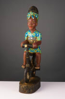 Colon cyclists, West Africa, two