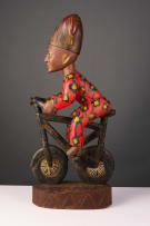 Colon cyclists, West Africa, two