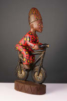 Colon cyclists, West Africa, two