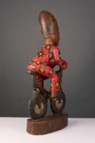 Colon cyclists, West Africa, two