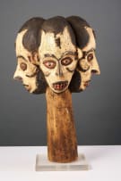 Igbo four-headed ritual head, Nigeria