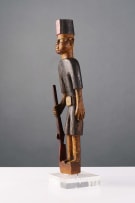 Yoruba soldiers and prisoner, Nigeria, four