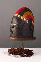 Yoruba helmet mask, West Africa
