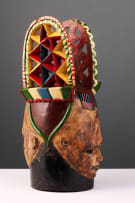 Ejagham Janus helmet mask, Nigeria