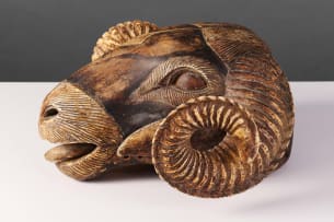 Ram mask, West Africa