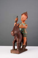 Ewe equestrian figure, Ghana