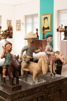 Ewe equestrian figure, Ghana