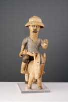 Ewe equestrian figure, Ghana