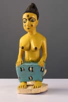 Guro seated figure, Ivory Coast