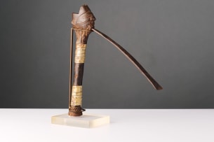 Pende Adze incorporating portrait head, DRC