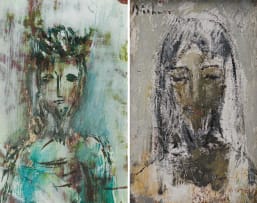Carl Büchner; Portraits, two