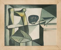 After Pablo Picasso; 1949 Exhibition Poster