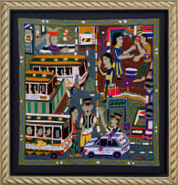 Kaross; Untitled (Transportation and Trade Scene)