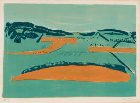 Henri Hayden; Paysage Bleu (Blue Landscape)