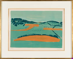 Henri Hayden; Paysage Bleu (Blue Landscape)