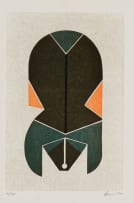 Hannes Harrs; Untitled (Geometric Abstract)