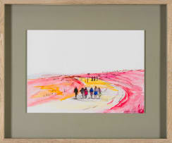 Nelson Makamo; Walking Figures
