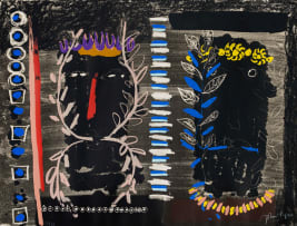 John Piper; Foliate Heads I