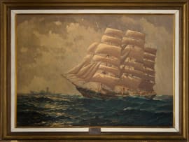 Nils Andersen; Clipper Passing Tramp