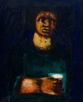Robert Hodgins; Figure Holding Cup