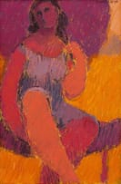 Eleanor Esmonde-White; Woman with Parasol