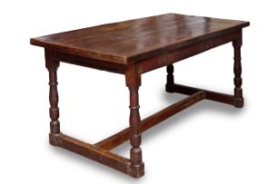 Oak refectory table