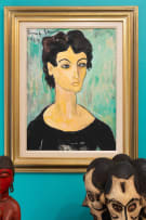 Reproduction of Portrait: Anna Starcke by Irma Stern