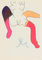 Walter Battiss; Girl Moving her Legs