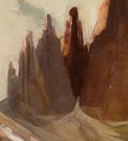 Follower of David Bomberg; The Faraglioni off Capri