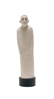Ann Marais; Figure with red cap