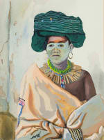 George Milwa Mnyaluza Pemba; Xhosa Woman