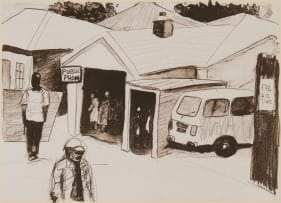 Sam Nhlengethwa; Public Phone