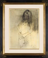 Jean Jansem; Nude Figure