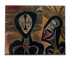 Cecil Skotnes; Untitled (Talking Heads)