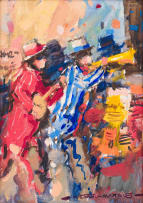 Wessel Marais; Parktoneel Kaapstad (Park Scene, Cape Town)