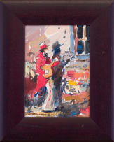 Wessel Marais; Parktoneel Kaapstad (Park Scene, Cape Town)