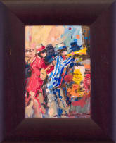 Wessel Marais; Parktoneel Kaapstad (Park Scene, Cape Town)