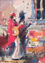 Wessel Marais; Parktoneel Kaapstad (Park Scene, Cape Town)