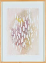 Lyndi Sales; Abstract Composition with Glitter