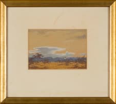 Erich Mayer; Landscape with Trees