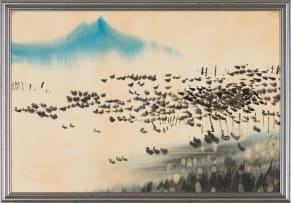 Chang Chieh; Landscape with Waterfowl; Misty Landscape, two