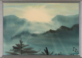 Chang Chieh; Landscape with Waterfowl; Misty Landscape, two