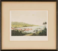 Baerentzen & Co; A Set of Lithographs Illustrating the Danish West Indies, six